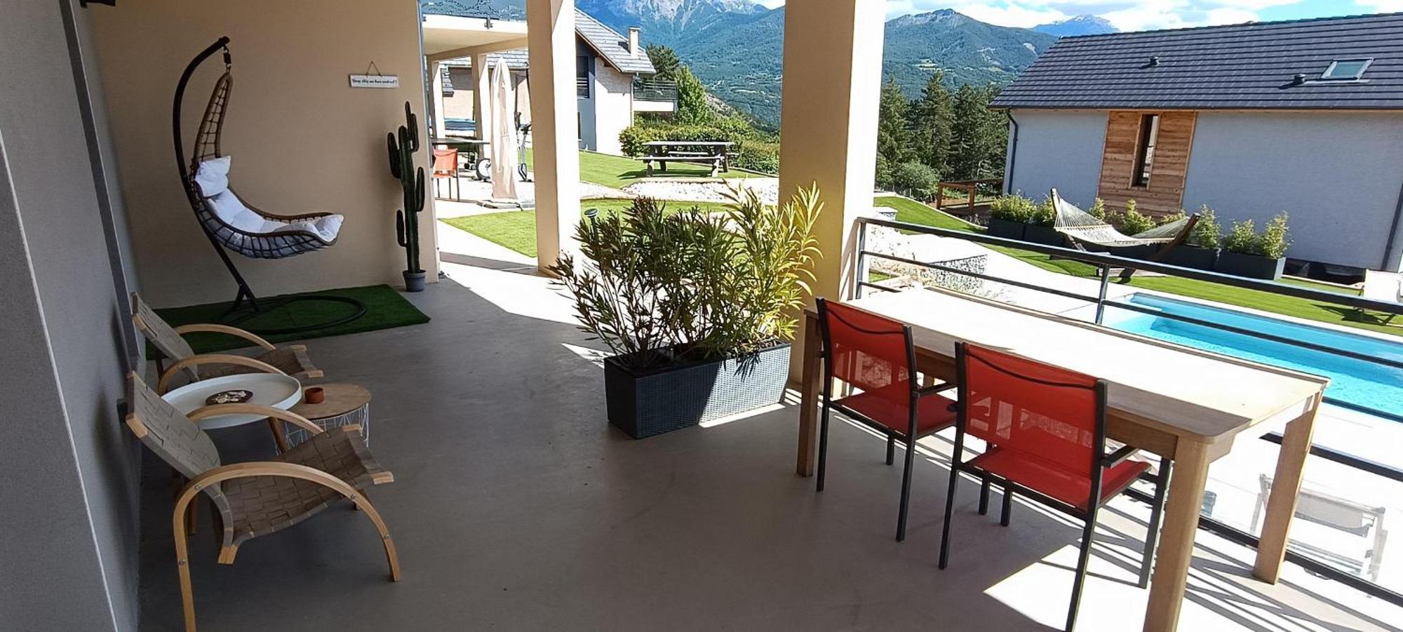 Chambre Vue Lac Av Piscine Prunières Eksteriør bilde